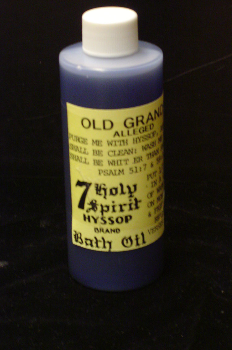 Old Grandpa\'s 7 Day Holy Spirit Hyssop Bath Oil