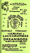 2013 Ping Pong Lucky Number Dream Book - Final